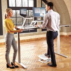 Fuss-Stützen weiss Fellowes Hana™  Series Fußstütze