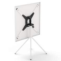 Tisch Außenbereich Tisch quadratisch Outdoor Gartentisch weiss Bistrotisch klappbar Brunner crona steel