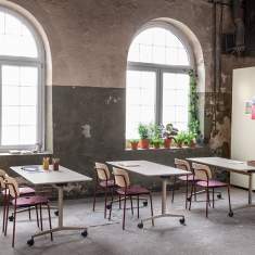 Klapptische fahrbar Klapptisch Materia Uni