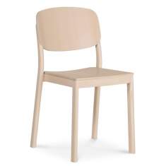 Stuhl Holz Besucherstuhl Holzschale Besucherstühle Kantinen Stuhl Domino