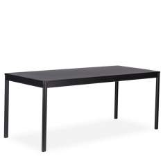 Konferenztisch Holz Konferenztische schwarz Materia Domino
rechteckige Tischplatte