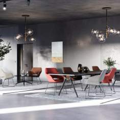 Loungesessel Sessel Kuffengestell Wilkhahn Occo Lounge