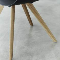 Detailansicht des Schalenstuhls Yonda von Wilkhahn