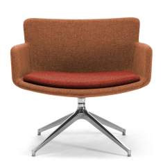 Loungesessel orange Sessel Lounge Sitzmöbel  fm Büromöbel Lodus