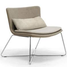 Loungesessel beige Sessel Lounge Sitzmöbel  fm Büromöbel Lodus