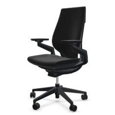 Drehstuhl schwarz Bürostuhl ergonomisch Bürodrehstuhl Design Steelcase Gesture