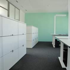 Modulare Büromöbelsysteme Büromöbel Schränke modular Büroschrank Identi, axon Modulsystem