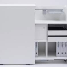Bürocontainer Schreibtisch Korpus Identi, eco Apothekerschrank