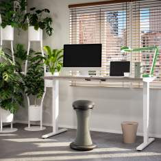 elektrisch höhenverstellbarer Schreibtisch Büro Schreibtische höhenverstellbar Bürotisch modern Bürotische Brunner metrus