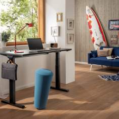 WINI WINEA STARTUP 2.0 Steh-Sitz-Tisch im Einsatz im Homeoffice