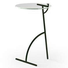 Designer Beistelltisch rund Glas Beistelltische schwarz  Beistelltisch, D-Tec, Teatime