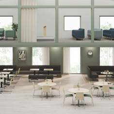 Lounge Sitzmöbel Modulsofa Sessel Kinnarps Gino