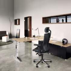 Bürostuhl schwarz Bürodrehstuhl, König + Neurath, LAMIGA Bürodrehstuhl