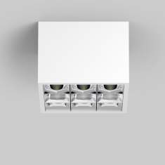 Anbauleuchte weiss Deckenleuchte Anbauleuchten Aluminium Deckenleuchten XAL Unico Ceiling