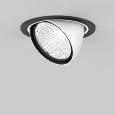 Runder Einbaustrahler Deckenleuchten LED Deckenlampe Design Bürolampe Decke XAL Twist 100