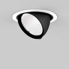 Runder Einbaustrahler Deckenleuchten LED Deckenlampe Design Bürolampe Decke XAL Twist 100