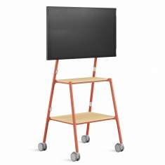 Mobiler Steelcase Flex Media Wagen zur Unterstützung von Meetings und Projektarbeit
