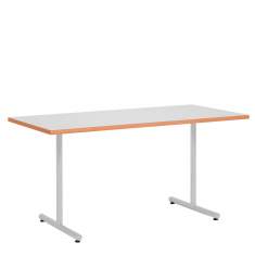 Klapptische Büro Klapptisch weiß, Embru, Klapptisch Delgado 4000