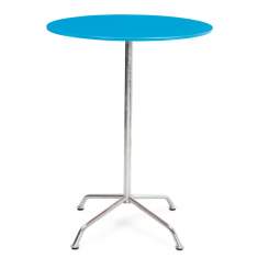 Büro Stehtisch blau Stehtische Bistrotisch Embru, Haefeli Gartenstehtisch rund