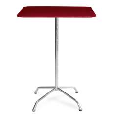 Büro Stehtisch rot Stehtische Bistrotisch Embru, Haefeli Gartenstehtisch quadratisch