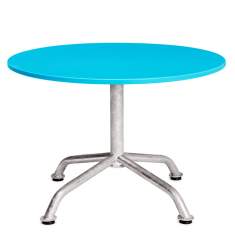 Beistelltisch blau Beistelltische Garten Embru Haefeli Gartenloungetisch rund