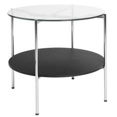 Design Beistelltisch Glas rund Beistelltische Embru, Moser Salontisch Modell 1752