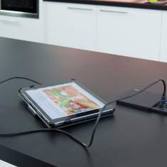 Elektro-Steckdosen IT/EDV-Dosen weiss Elektrifizierungen, EVOline, Square80