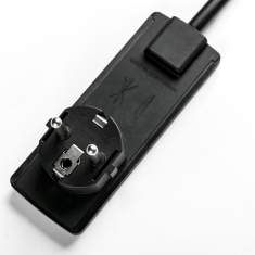 Stecker Verlängerungskabel Dreifach-Steckdose Elektrifizierungen, EVOline, Plug