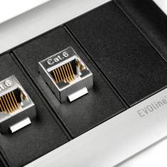 Elektro-Steckdosen IT/EDV-Dosen Elektrifizierungen, EVOline, FrameDock