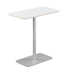 Designer Beistelltisch weiss Beistelltische Profim Revo
abgerundete Tischplatte