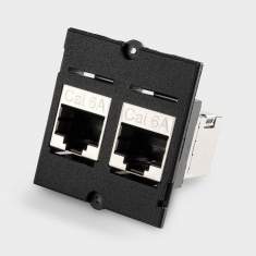 Kinnarps Anschlussmodul mit zwei RJ45-Netzwerkanschlüssen Cat 6A