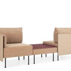Beisstelltisch beige Beistelltische Holz Lounge Kusch+Co 7900 Creva soft