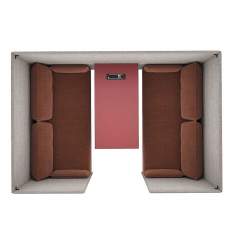 Softseating Lounge Sofa Arbeitsplatz Kusch+Co Creva American Diner