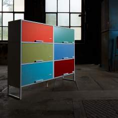 Schliessfachschränke farbig Lockerschränke Schliessfachschrank Echo Büromöbel Locker