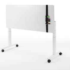 kollaboratives Arbeiten Steh-Sitz-Tisch Whiteboard höhenverstellbar WINI WINEA FLOW MEET