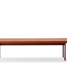 Bank Leder braun Bänke Lounge Offecct Font Bench