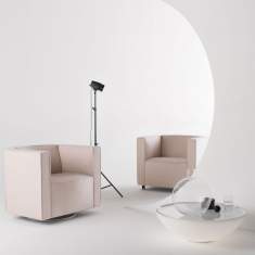 Loungesessel rosa Sessel Lounge Sitzmöbel Offect Pauline