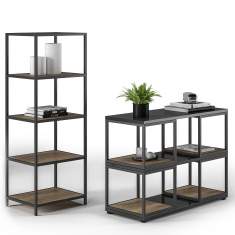 Büroschränke Holz Metall Modular Büroschrank Regal weiß Assmann Cubas