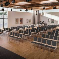 Besucherstuhl Holz Besucherstühle Konferenzstuhl Holzschale Konferenzstühle Assmann Büromöbel Sitzmöbel Consento I Roma