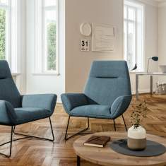 Loungesessel Sessel Lounge Consento Assmann Büromöbel Livorno