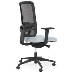 Bürostuhl grau Bürostühle Netzgewebe Drehstuhl Büro Drehstühle Viasit F1 NPR