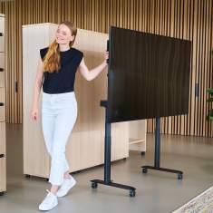 Mobiler Bildschirmwagen se:lab Monitor caddy