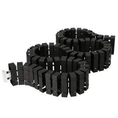 Kabelführungen Q-LAB Kabelschlange FLEX II schwarz