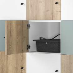 Aufbewahrungslösungen Büro Zubehör Accessoires Assmann Büromöbel Organisationsbox – Filz