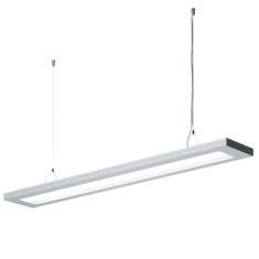 Tageslicht Deckenlampen längliche Pendelleuchten LED Büroleuchte, Waldmann, LAVIGO Pendelleuchte