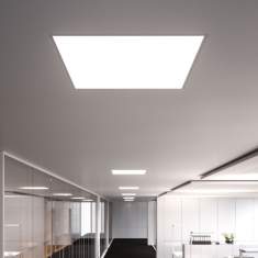 Einbau Deckenlampe LED  Bürolampe flach, Waldmann, DOTOO.fit