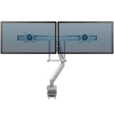 Monitorhalter Tischhalterungen Monitorhalterungen Fellowes Eppa Series  Crossbar Monitorarm - silber