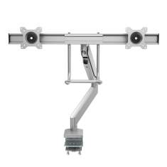 Monitorhalter Tischhalterungen Monitorhalterungen Fellowes Eppa Series  Crossbar Monitorarm - silber