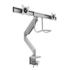 Monitorhalter Tischhalterungen Monitorhalterungen Fellowes Eppa Series  Crossbar Monitorarm - silber
