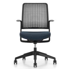 Bürostuhl blau Bürodrehstuhl schwarz Drehstuhl Büro Netzgewebe Nowy Styl WithME